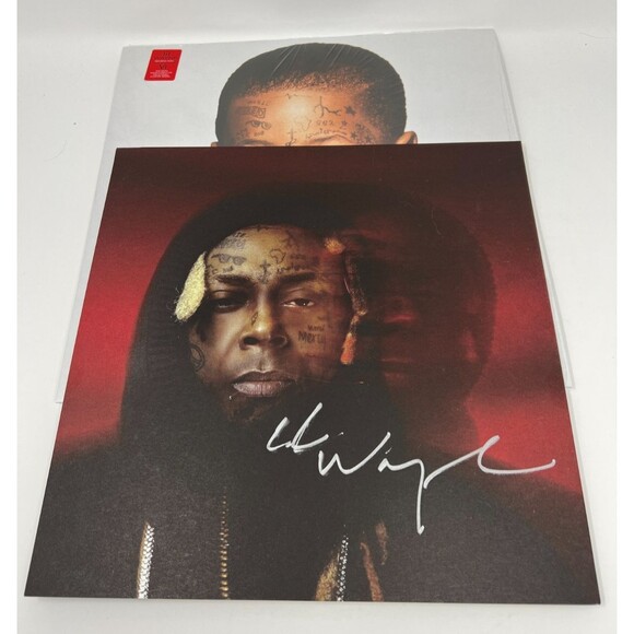Lil Wayne Tha Carter VI 6 Red LP SIGNED Insert Vinyl Record Autographed Album - Picture 1 of 8